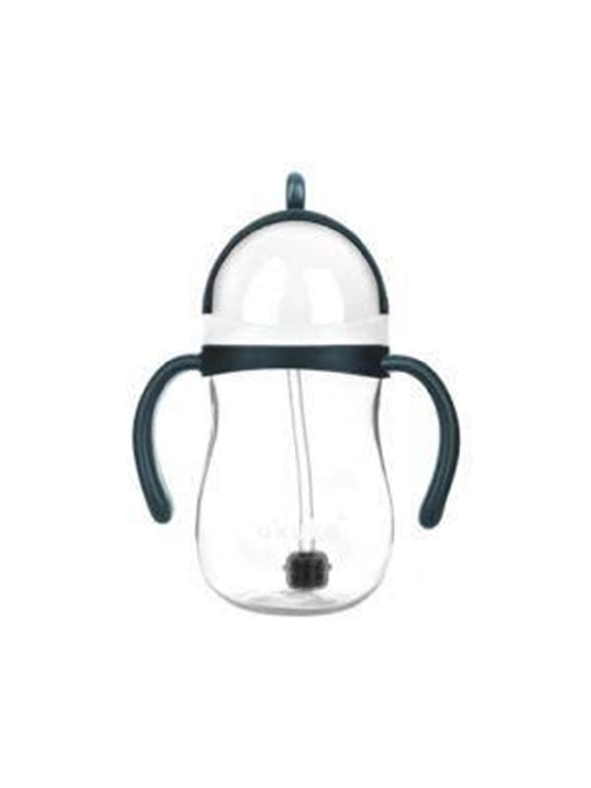 Akuku Non-spill cup with weighted straw BLUE/GREY