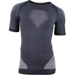 UYN Herren Shortsleeve UYN EVOLUTYON UW SHIRT SHORT_SL MELANGE, Größe S/M in Grau Grau