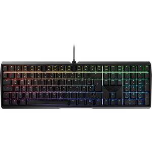 CHERRY Tastatur MX-Board 3.0 S Brown, mit RGB-Beleuchtung und mechanischem Tastenfeld
