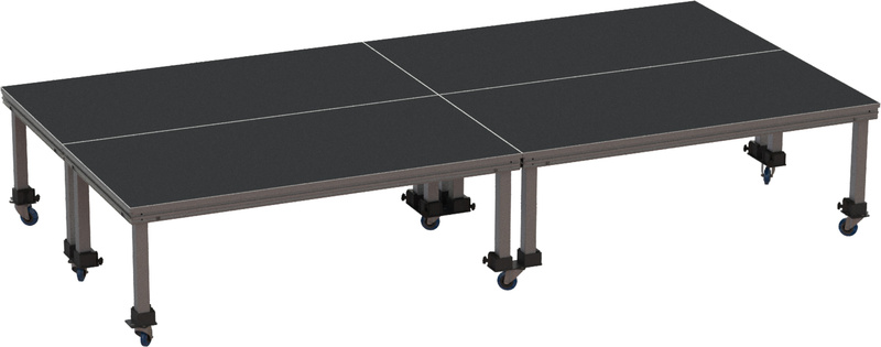 Stageworx Rollriser 4-Leg 45 Black