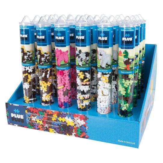 Plus-Plus Tube Display Farm pcs ass (014-7237)