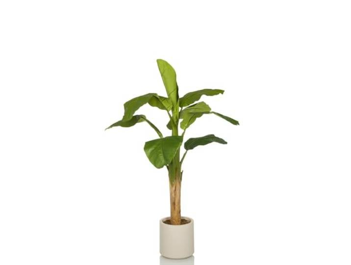 hjh OFFICE Plante Artificielle Banane I 150 cm Plante Artificielle décorative\, Plante bananière d'entretien Facile\, Arbre Artificiel pour Le Salon Chambre Bureau