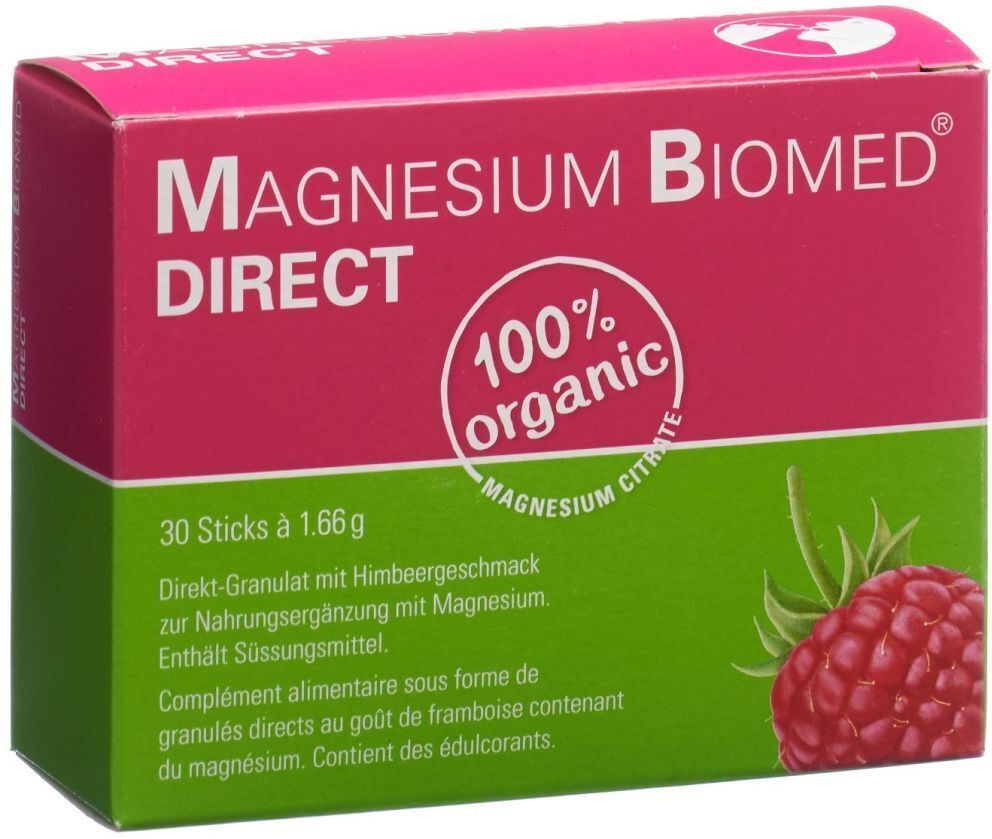 Magnesium Biomed direct Gran Stick 60 Stk St Stifte