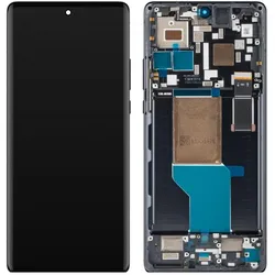 Motorola Display Unit f?r Edge 30 Ultra, Interstellar Schwarz (Display, Motorola Edge 30 Ultra), Mobilgerät Ersatzteile, Schwarz