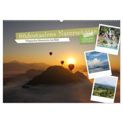 Südostasiens Naturschätze (Wandkalender 2027 DIN A2 quer), CALVENDO Monatskalender