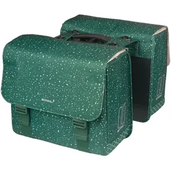 Basil Doppelpacktasche Basil Flair MIK | grün,35x15x31cm (2x),35ltr,Adapterplatte