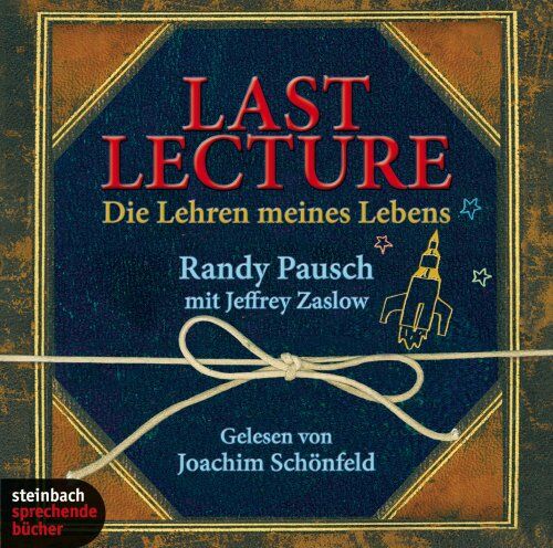 Randy Pausch - Last Lecture. Die Lehren meines Lebens. 5 CDs - Preis vom 16.10.2026 11:41:07 h