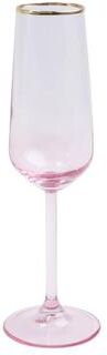 viva by VIETRI Rainbow Pink Champagne Flute