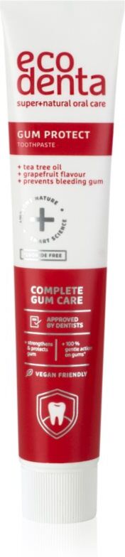 Ecodenta Gum Protection dentifrice à l'huile d'arbre à thé 100 ml