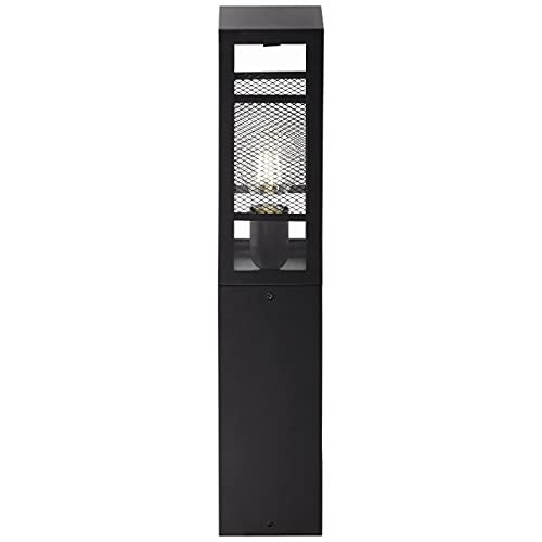 Brilliant Getta Design Buitenlamp Zwart Metaal/Kunststof Hoogte: 50 cm