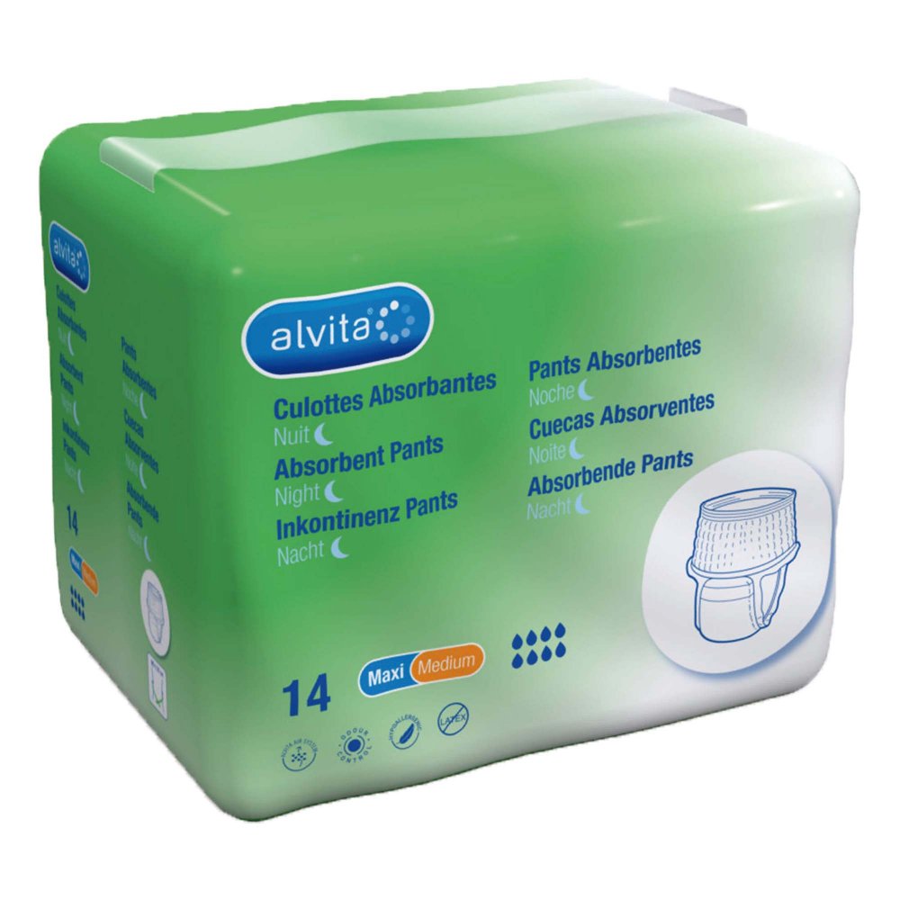 Alliance Healthcare Deutschland GmbH Alvita Inkontinenz Pants maxi medium Nacht 10751902