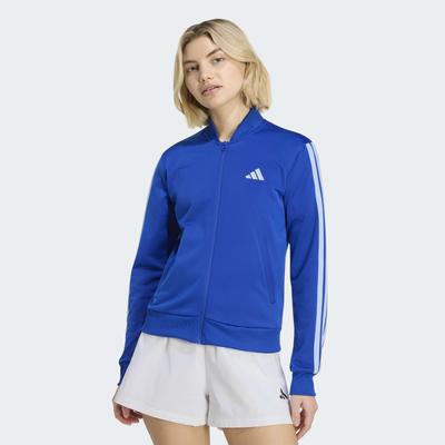 Trainingsanzug ADIDAS SPORTSWEAR "DAYREADY", Damen, Gr. M, blau (royal blau, glow blau), Obermaterial: 100% Polyester, Sportanzüge Trainingsanzug
