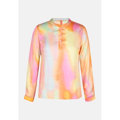 Klassische Bluse SALZHAUT "Bluse BLOOM", Damen, Gr. XL, bunt (multicolor), Obermaterial: 100% Modal CMD., Blusen Bluse