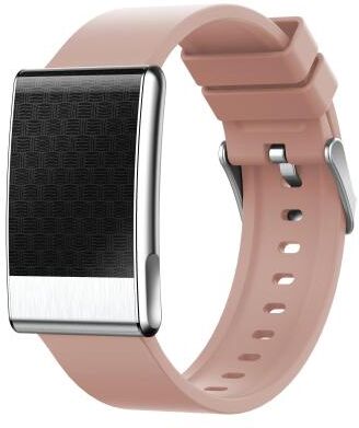 Inspired Deals E900 Smart Health Bracelet With ECG Heart Monitoring Bluetooth Fitness Tracker For Android And IPhone pink