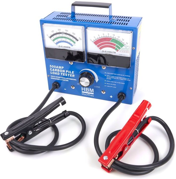 HBM 160 Ampere Tester di Accumulo Professionale, 12 Volt, 10-160AH