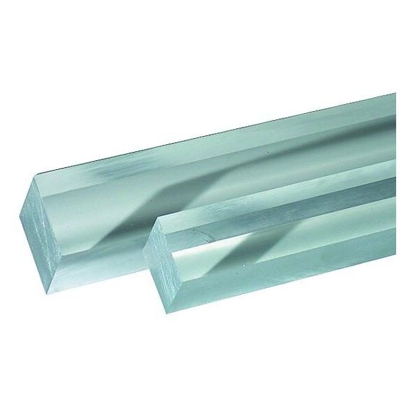 Werkstarck Plexiglas-Vierkantstäbe GS (100 cm, 4 cm) (0F00 STÄBE 40/40MM)