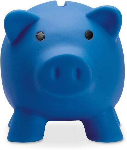 Tirelire personnalisé SOFTCO bleu