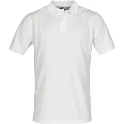 Russell Adults Hardwearing Polycotton Polo, white, 6XL