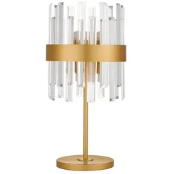 Nova Luce Tischleuchte Crown Alu, Eisen, Stahl & Metall