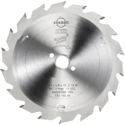 Edessö, Sägeblatt, HW Kreissägebl. Profi 160x1,6 B16 mm Z18 W