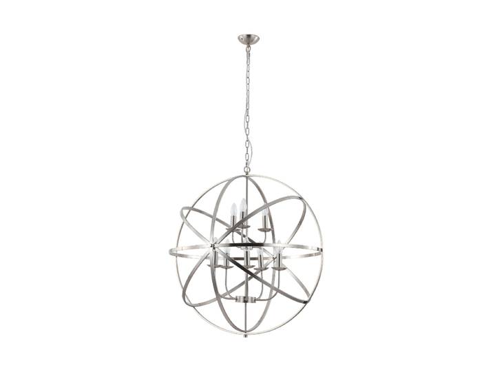 Pendellampe „Orbit“ 8-Flammig Silber Searchlight
