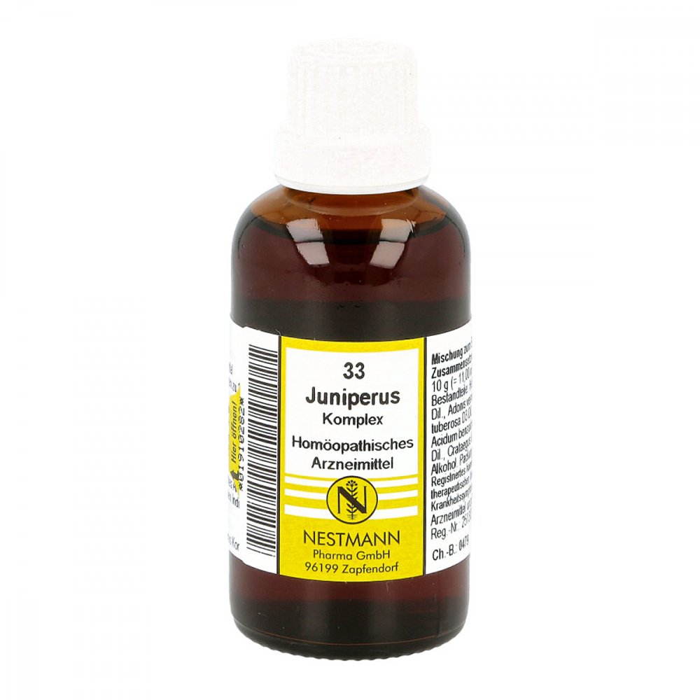 NESTMANN Pharma GmbH Juniperus Komplex Nummer 33 Dilution 01910282