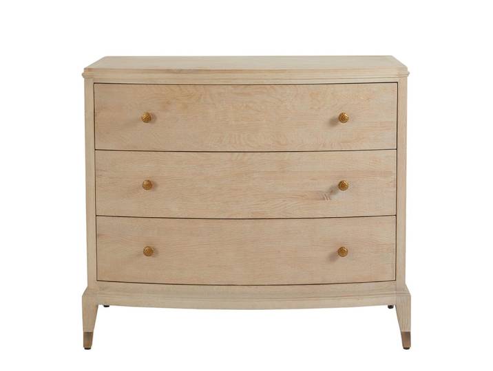 Commode en bois de chêne blanchi