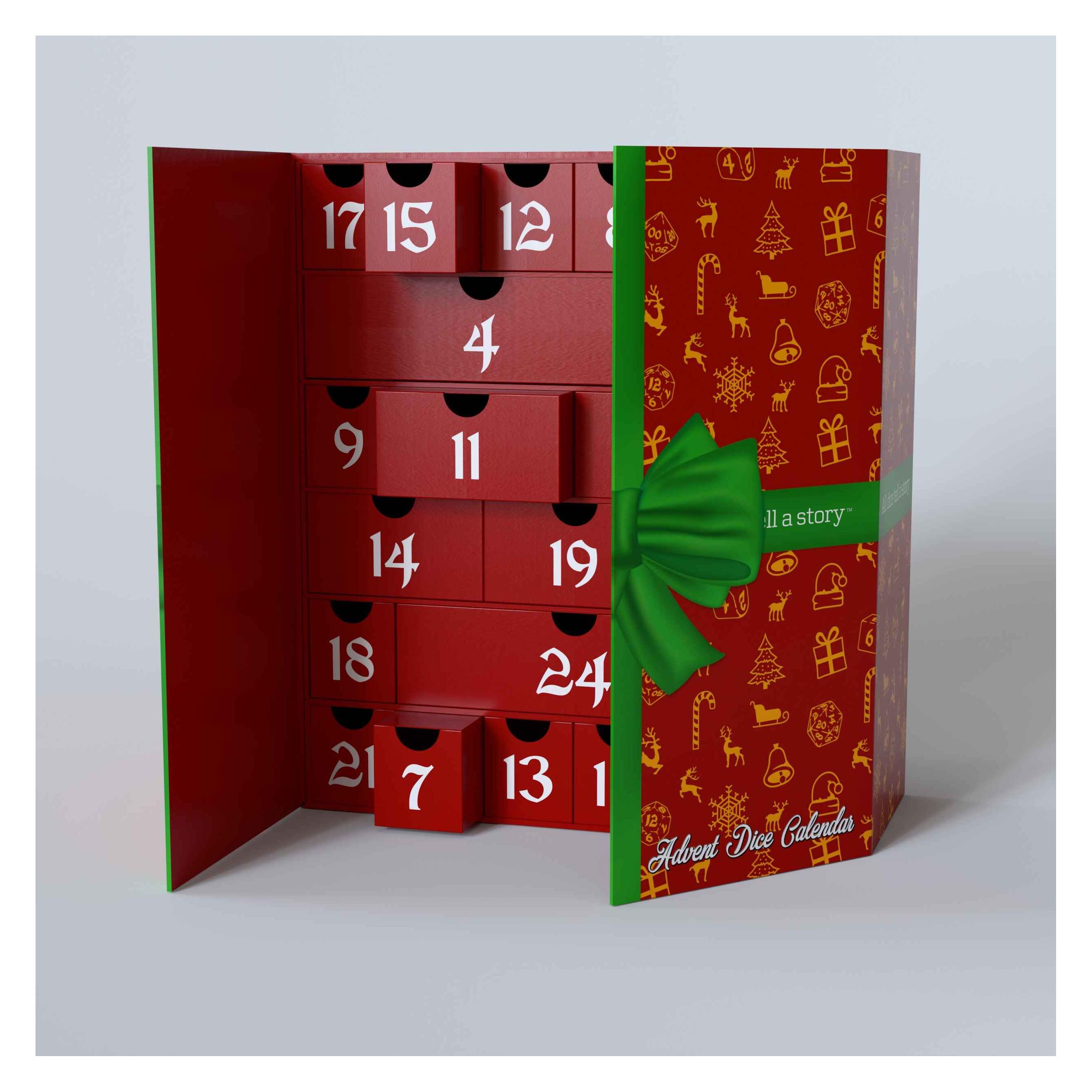 Q Workshop Calendrier de l'Avent de dés Édition Exclusive (24 Türchen) (QWS-ADCEE01)