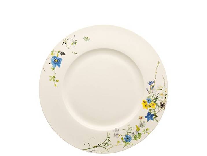 Rosenthal Brillance Fleurs des Alpes Assiette plate 28 cm Drapeau