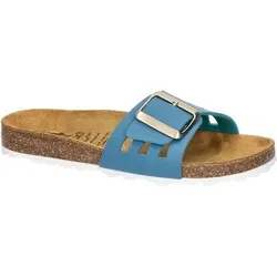 LICO Damen Pantolette Bioline Once Fashion, Größe 38 in Blau Blau
