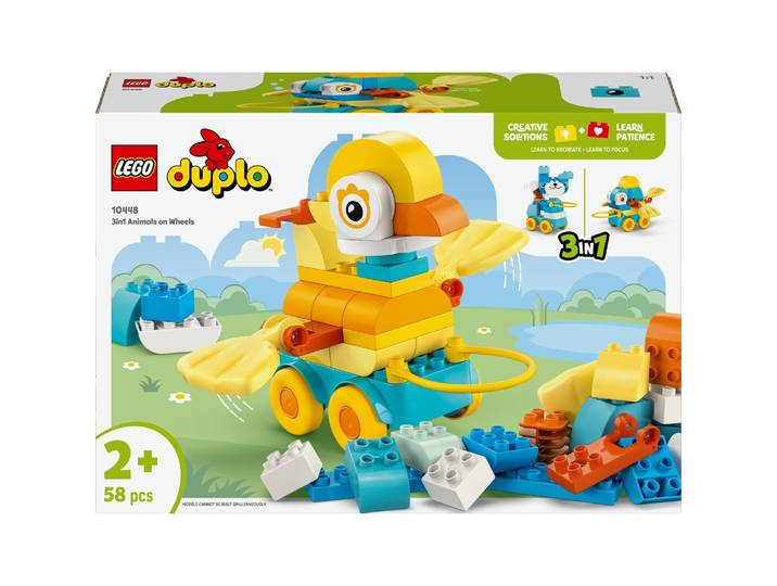 LEGO Duplo Ma ville animaux sur roues 3-en-1 10448 LEGO