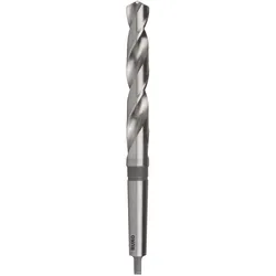 Ruko, Bohrereinsatz, Spiralbohrer DIN 345 Typ N Nenn-Ø 21 mm HSS-Co5 profilgeschliffen MK2 MK2 6xD rechtsschneidend