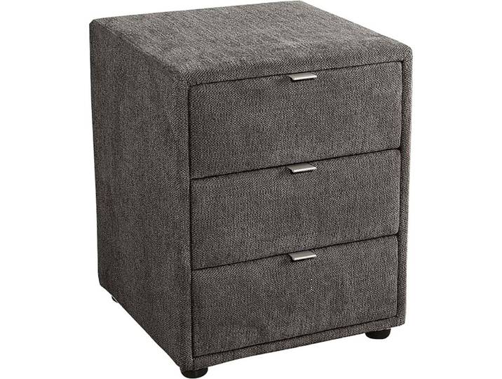 Nachtkonsole JOCKENHÖFER GRUPPE Lore , grau (dunkelgrau 444, 09), H:53cm T:45cm, Sideboards, Nachtkonsole