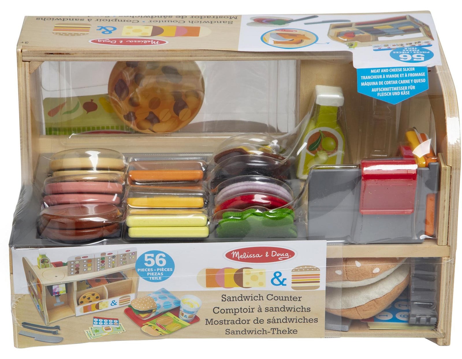 Melissa & Doug sandwich maken toonbank