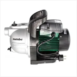 Metabo, Wasserpumpe, P 4000 G Gartenpumpe Bewässerungspumpe (Gartenpumpe)