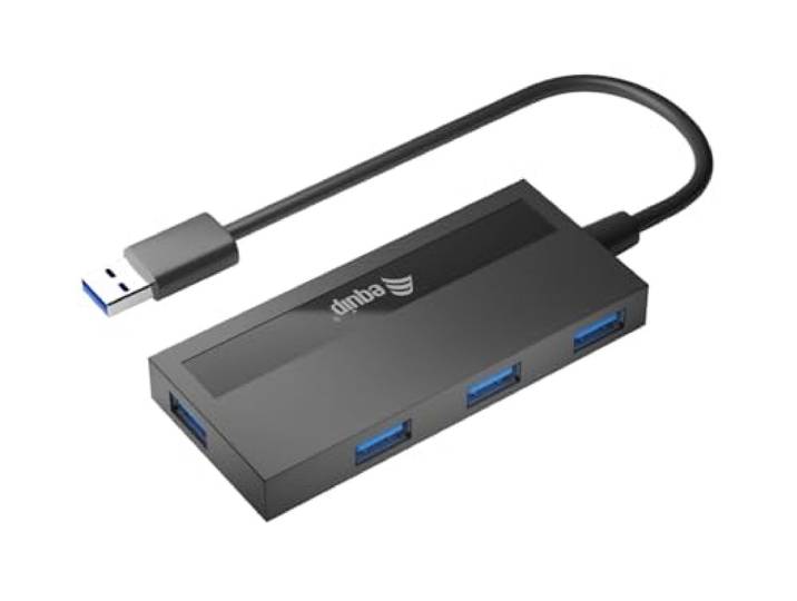 Equip 128956 4-poorts USB 3.0 HUB en adapter voor USB-C