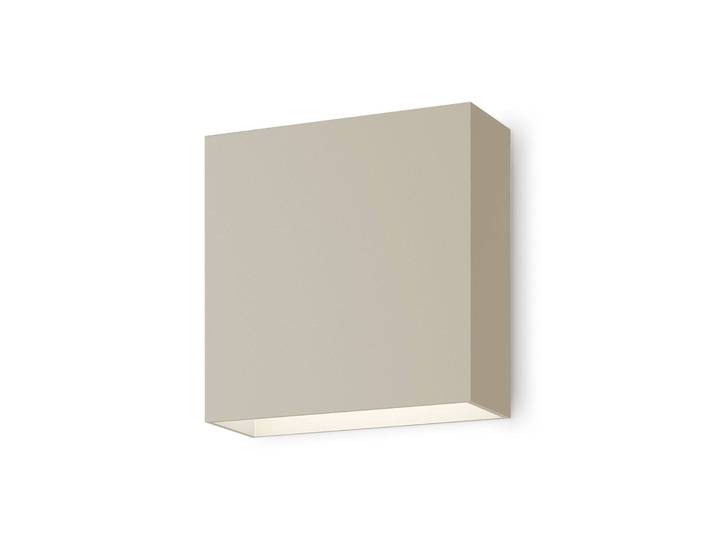 Vibia Wandlampe Structural, dimmbar, alu / grau / zink, für Wohn- / Esszimmer, Aluminium, Modern, LED Wandleuchte, Wandlampe Innen