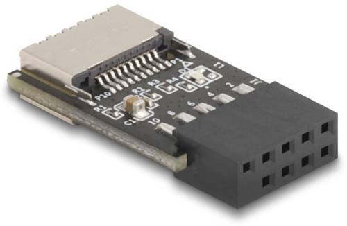 Delock USB 2.0 Adapter [1x USB-C Buchse - 1x Buchse] 67175