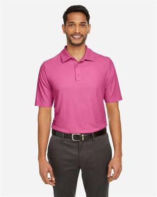 CORE365 CE112 Men's Fusion ChromaSoft Pique Polo Shirt in Charity Pink size 5XL   Polyester