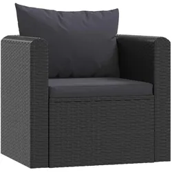 vidaXL, Gartenlounge, Urtenia (2x Eckteil + Mittelteil + 2x Sessel + 2x Tisch)