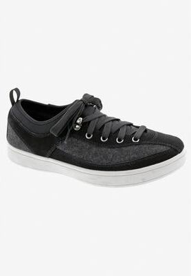 Men's Buzz Drew Shoe by Drew in Black Flannel Buck (Size 13 M)