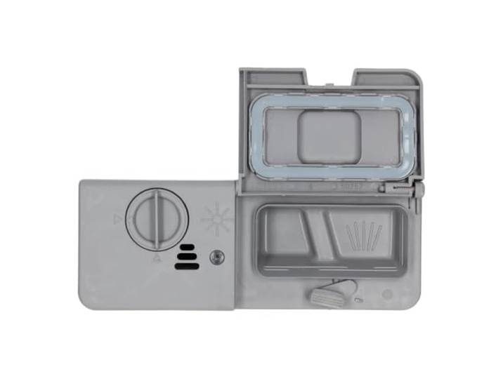easyPART passend für smeg 812890079 Dosierkombination für Geschirrspüler Spülmaschine, Dosiereinheit, Spülmittelkammer, Grau, Reinigungsmittelgeber, Zugabevorrichtung, Kompatibel Gorenje 284550