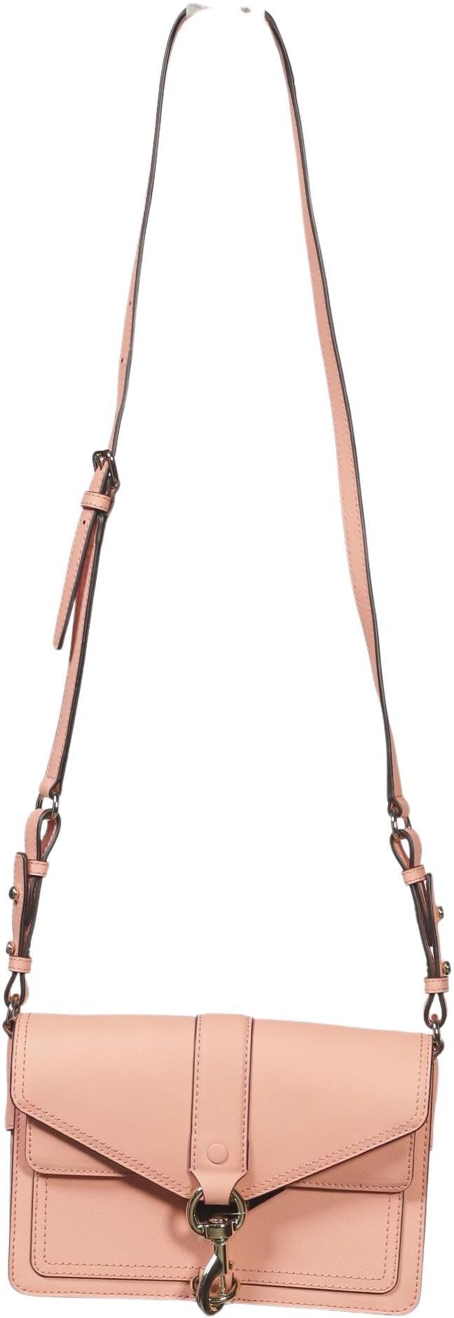 Rebecca Minkoff Damen Handtasche klein Leder, Pink, Leder - Second Hand
