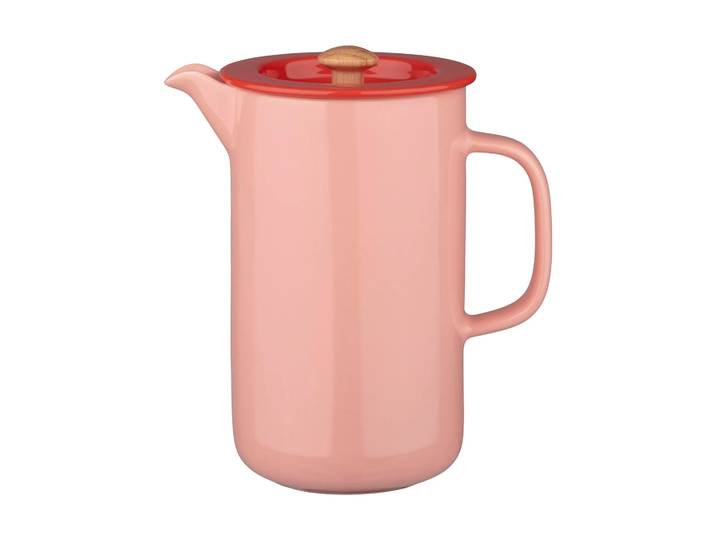 Marimekko Cafetière Oiva Salmon red-tomato red
