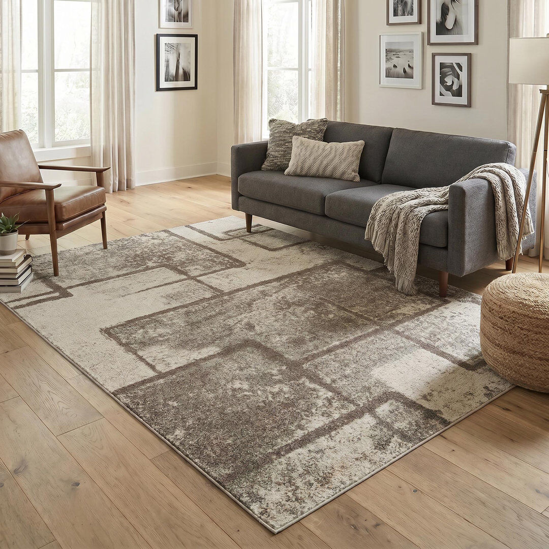 Brayden Studio Celil Area Rug SAGE 160 x 230 cm (Rectangular)
