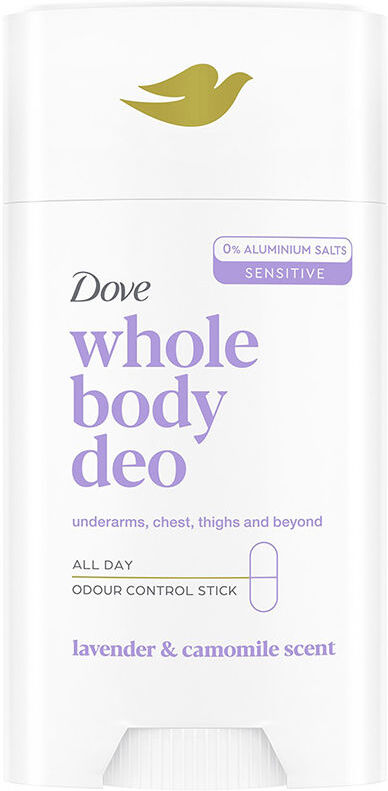 Dove Déo stick corporel unisexe à la lavande et à la camomille 75 ml