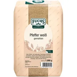 Fuchs Pfeffer weiß gemahlen 1,0 kg