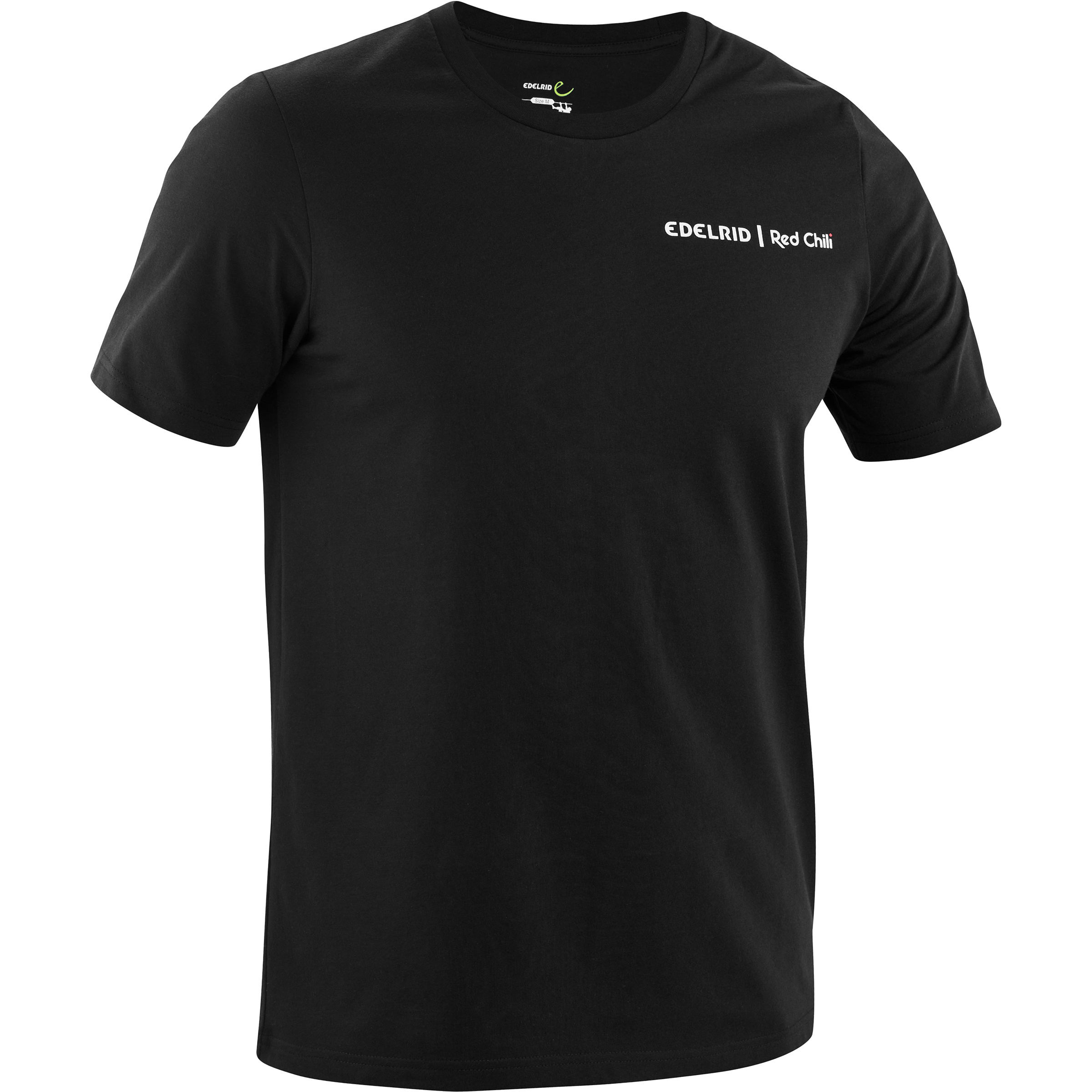 Edelrid Branding II Herren T-Shirts schwarz Größe M Bouldern | Sportklettern | Lifestyle Hautfreundlich