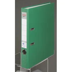 herlitz Ordner Rückenbreite 5 cm DIN A4 Karton grün