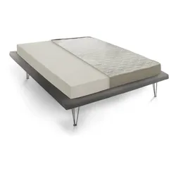 Dmora Doppelmatratze Liliana, Matratze aus Wasserschaum, 100% Made in Italy, Anti-Milbe und hypoallergen, Cm 160x190 h14